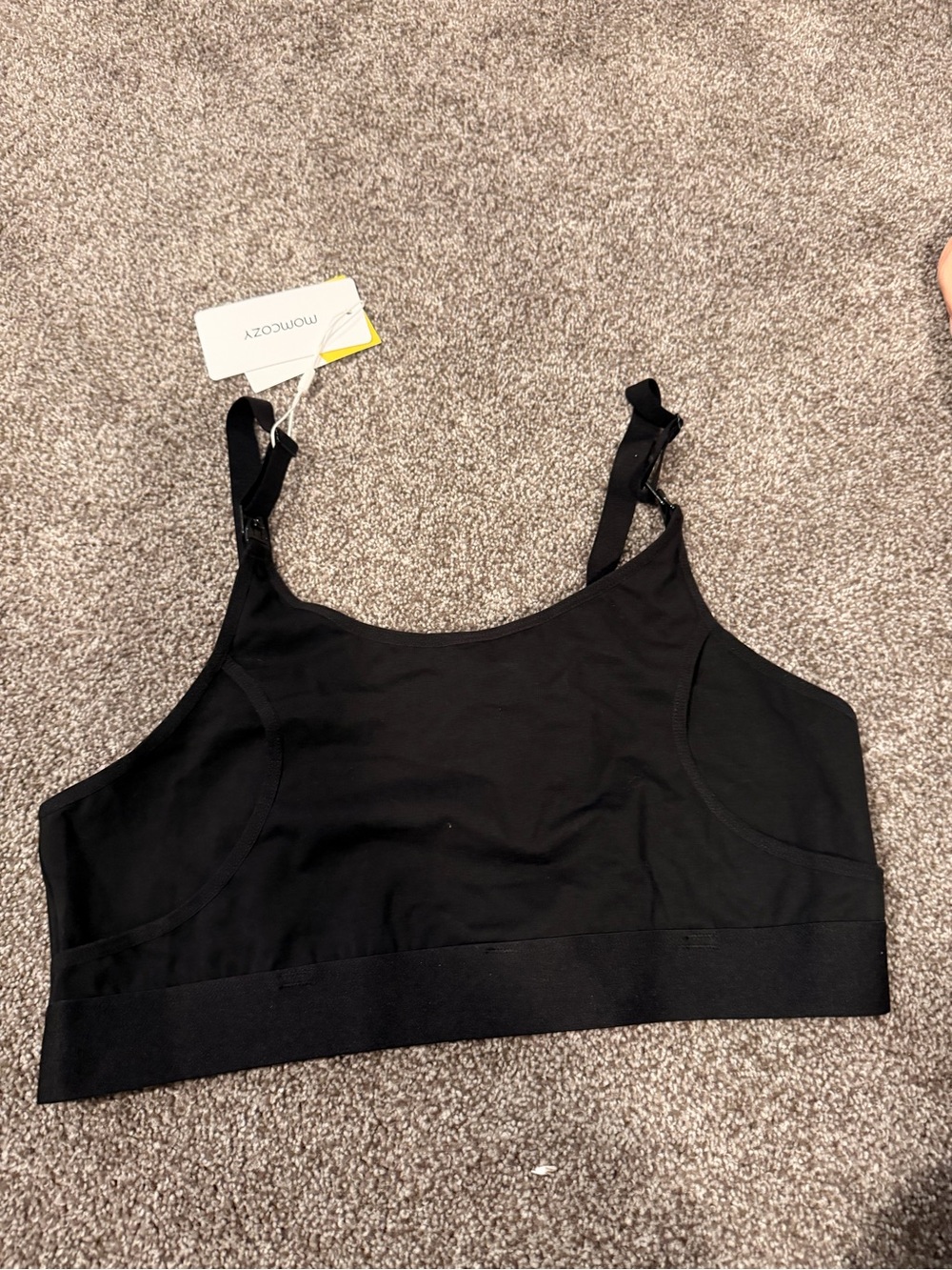 Momcozy Black Nursing Bra
